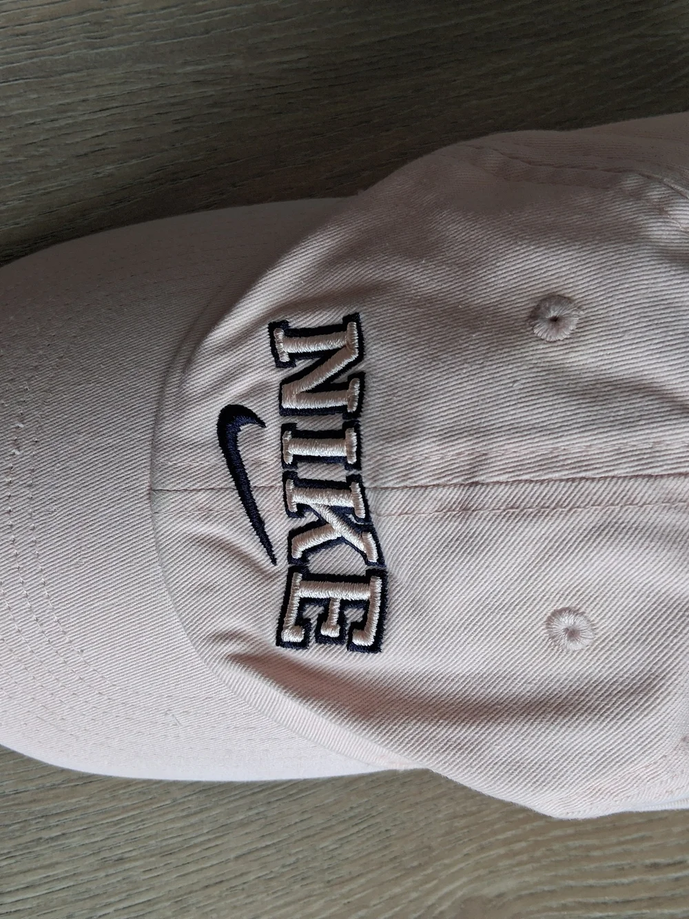 Nike Womens Light Pink Embroidered Logo Baseball Cap